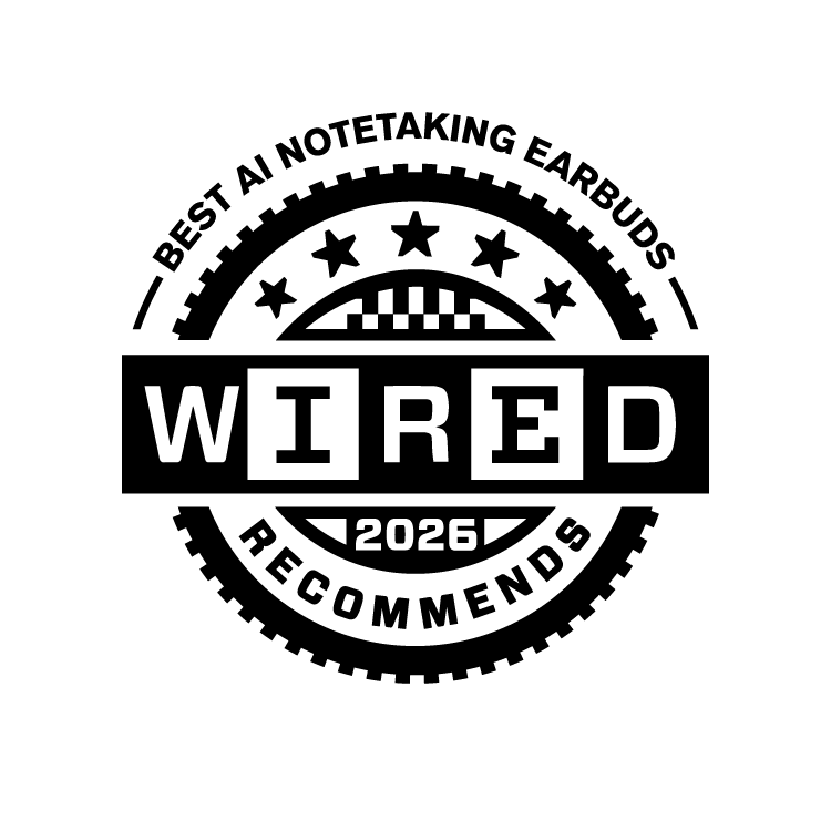 WIRED recommends Best AI Notetaking Earbuds 2026
